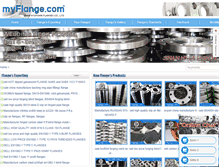 Tablet Screenshot of myflange.com